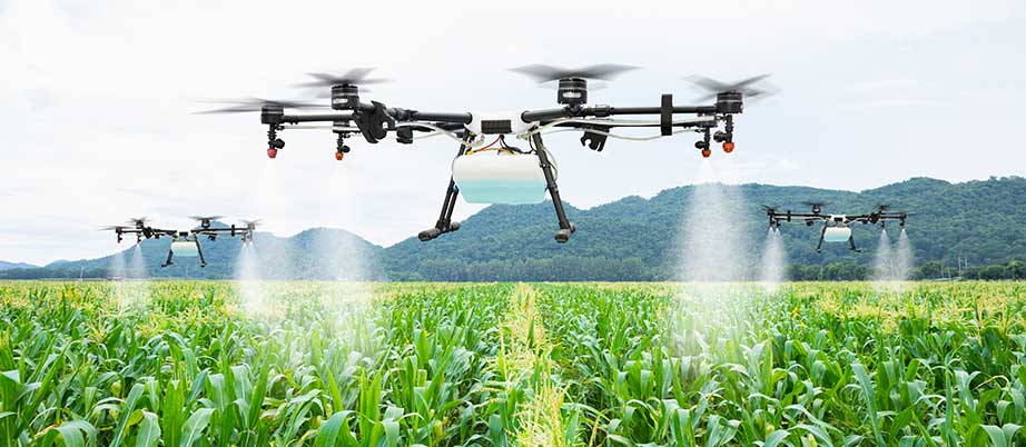 Drones y controladores biológicos en la agricultura